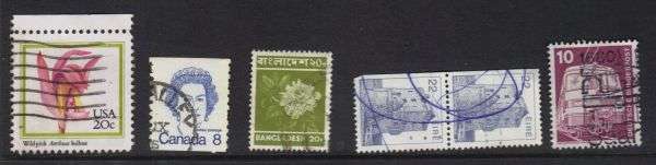 WORLD STAMPS AS PER SCAN