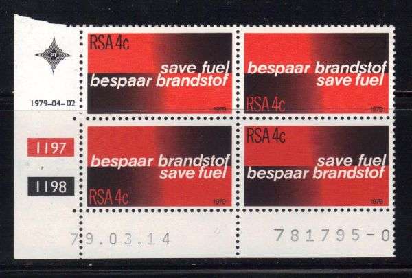 R.S.A. CONTROL BLOCK  SACC 461,462 1979