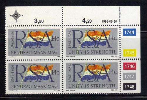 R.S.A. CONTROL BLOCK  SACC 605,606 1986