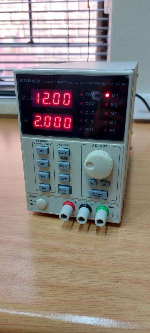 KORAD KA3005D - Precision Variable Adjustable 30V, 5A DC Linear Bench Power Supply