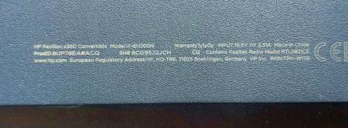 HP Pavilion x360 Convertible for Parts/Repairs