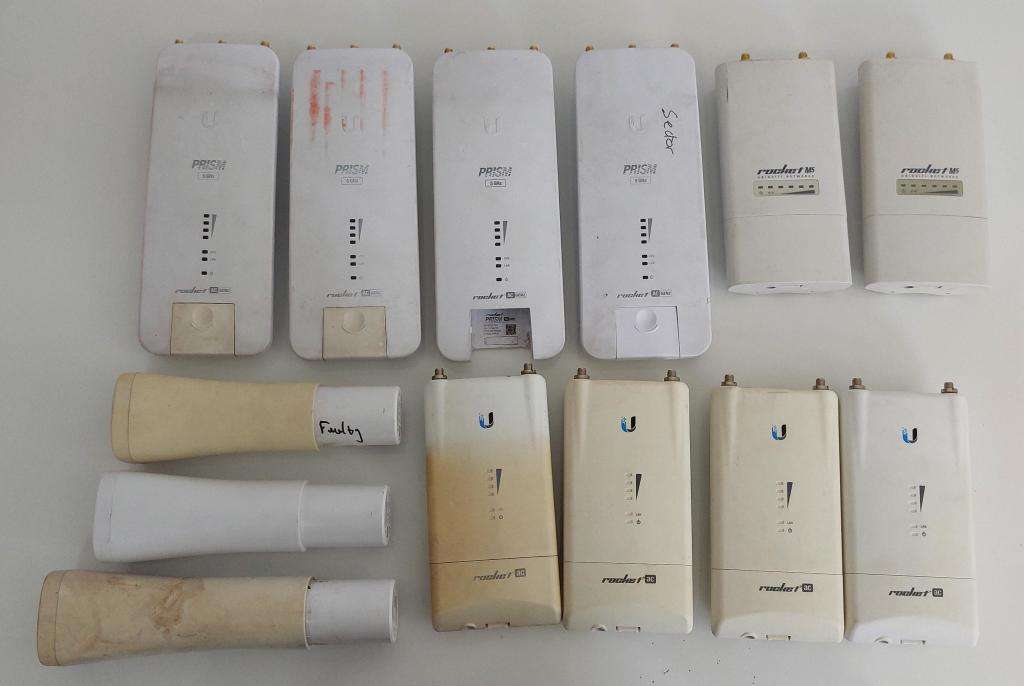 Lot of faulty 13x Ubiquiti Radios - for Parts/Repair