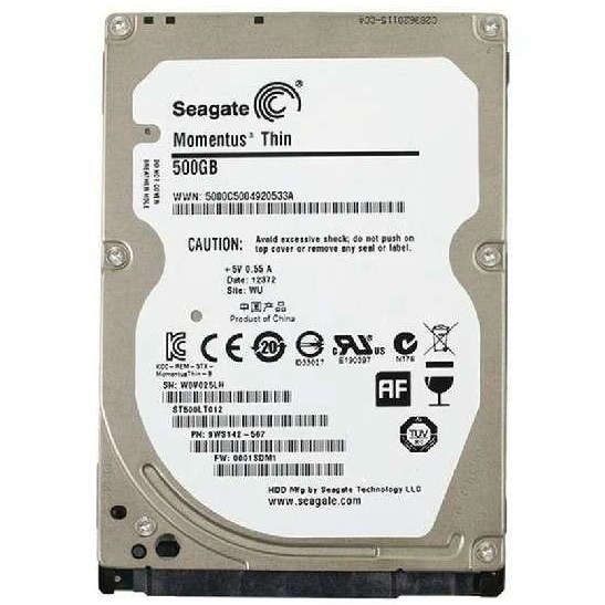 500GB Thin Laptop Hard Drives