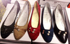 ****HOT SALE****! Flat Pump in Black /Khaki / Red /Blue