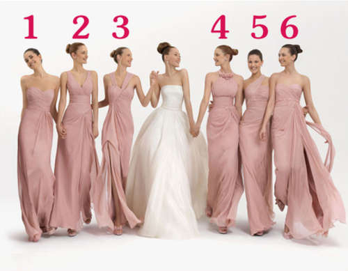Stunning Bridesmaids Dresses in 6 different Styles, various colour , Formal / Matric Dance Dress