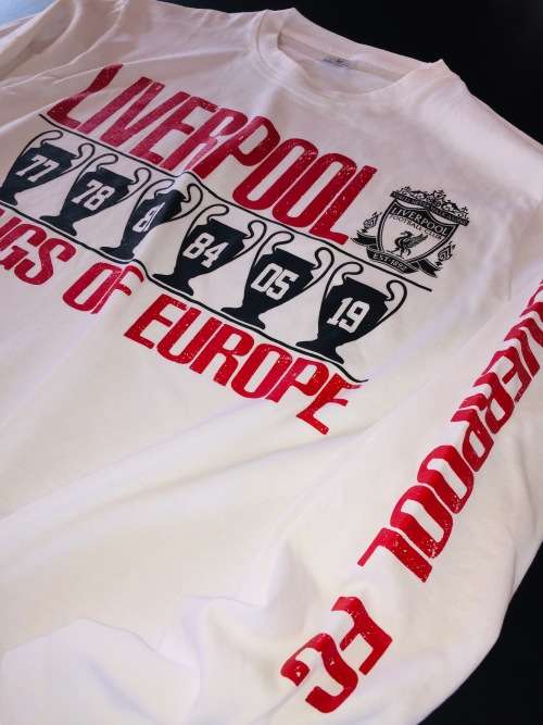 Liverpool FC Longsleeve T-shirt KINGS OF EUROPE