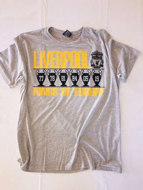 Liverpool FC Shortsleeve T-shirt KINGS OF EUROPE