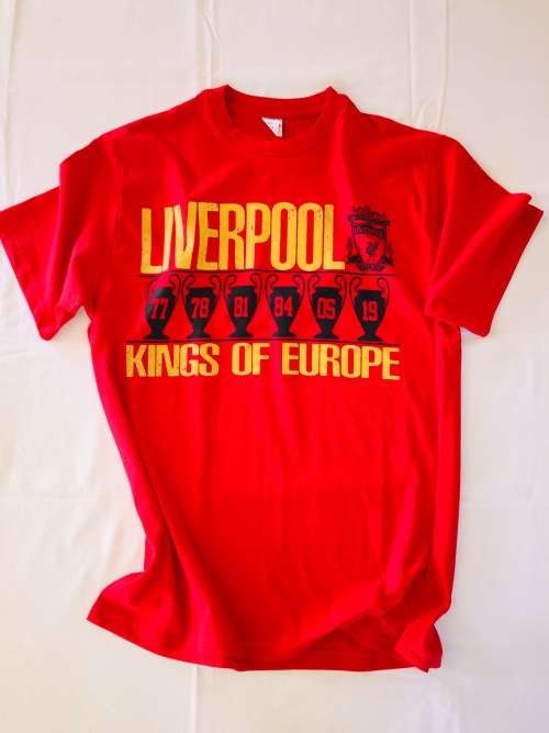 Liverpool FC Shortsleeve T-shirt KINGS OF EUROPE