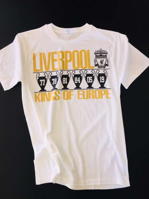 Liverpool FC Shortsleeve T-shirt KINGS OF EUROPE