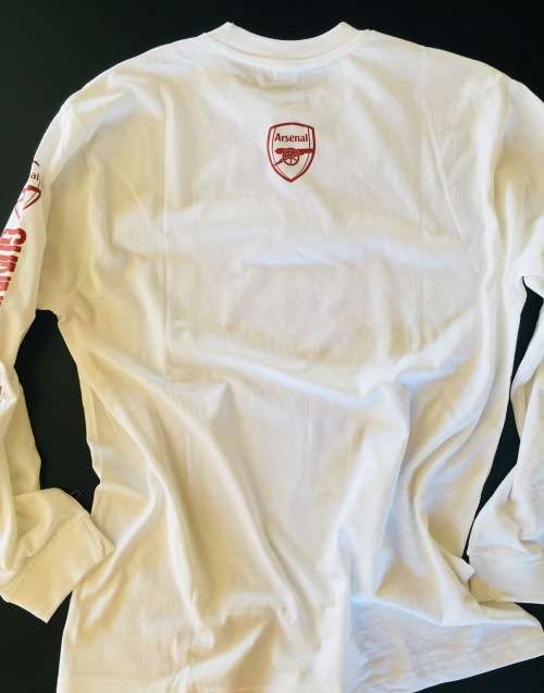 ARSENAL FC Longsleeve T-shirt Size Large READ DESCRIPTION