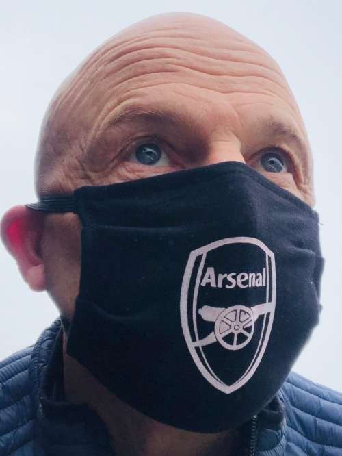 ARSENAL 2-PLY FACE MASKS - 4PACK