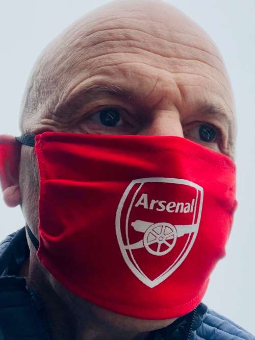 ARSENAL 2-PLY FACE MASKS - 4PACK