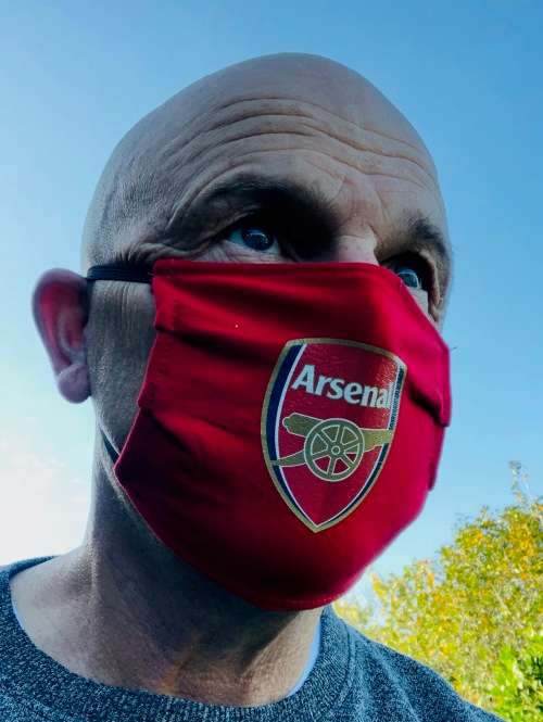 ARSENAL 2-PLY FACE MASKS - 4PACK