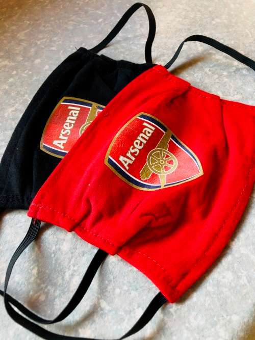 ARSENAL 2-PLY FACE MASKS - 4PACK