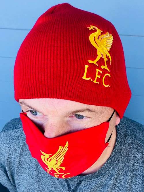 Liverpool FC Beanie & Face Mask Combo