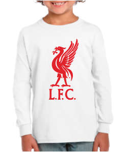 Liverpool FC Kids L/Sleeve TShirt - LIVERBIRD - 13/14yrs