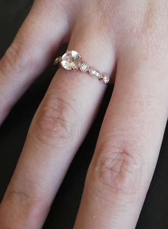 ENGAGEMENT RING - Rose Gold