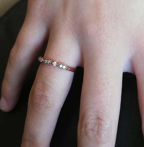 WEDDING BAND - Rose Gold