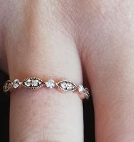 WEDDING BAND - Rose Gold