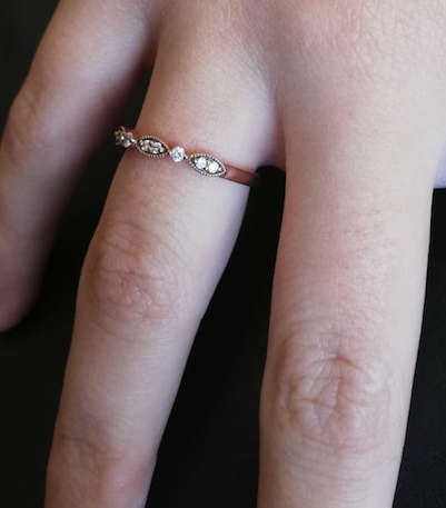 WEDDING BAND - Rose Gold