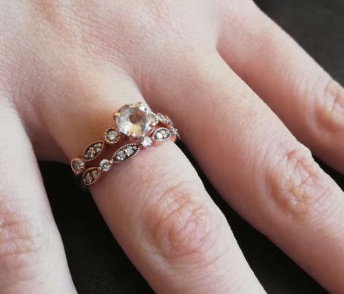 WEDDING BAND - Rose Gold