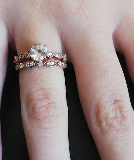 WEDDING BAND - Rose Gold