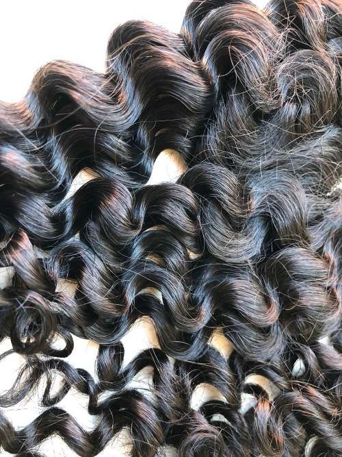 QUEEN'S CHOICE 100% 12" DEEP WAVE CLOSURE 4"X4"