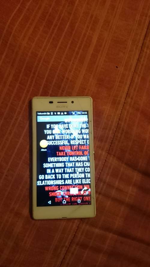 *****SONY EXPERIA M2 AQUA***** PLEASE READ