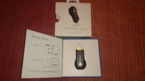 Chrome cast online video to TV adapter
