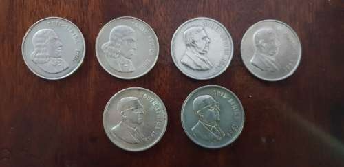 1966, 1967 and 1968 Silver R1 Both Languages One bid for all 6