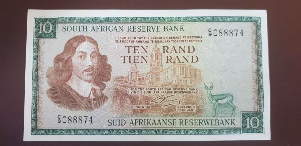 G Rissik UNC R10 note.   Collectable .