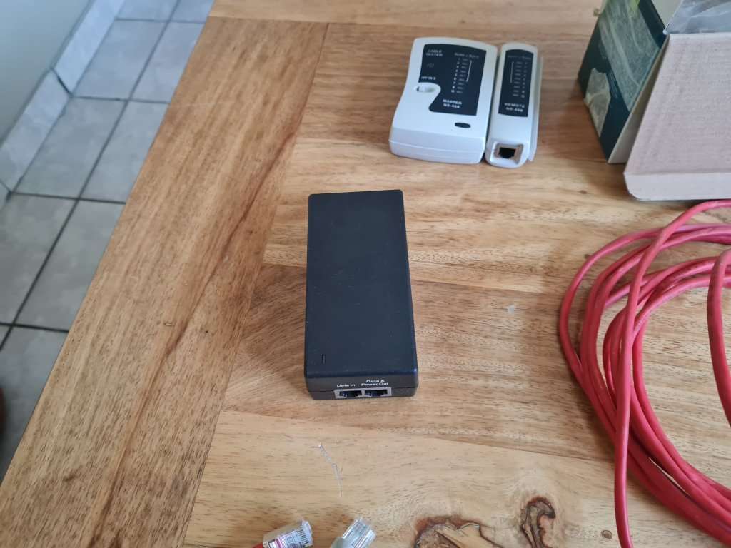 Job lot of network cables and accessories