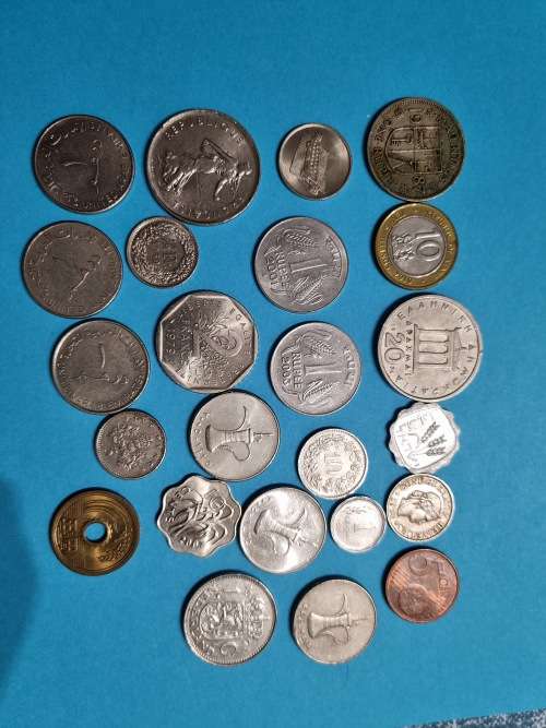 130+ Old Coins and Tokens