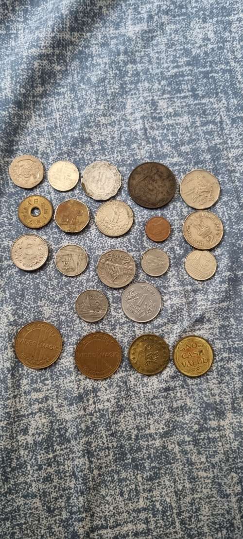 130+ Old Coins and Tokens