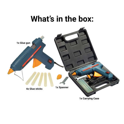 Ryobi - Glue Gun In Carry Case - 80W