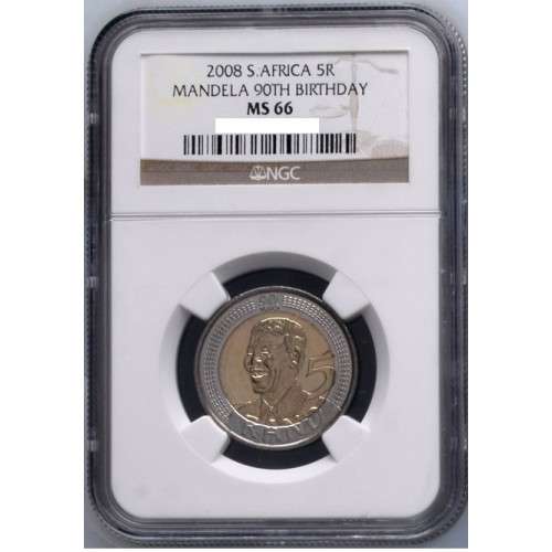 *****20 x Mandela 90th Birthday Coin MS66 NGC GRADED***** Bid per Coin