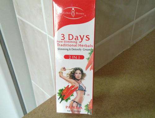 slimming and detox herbal cream