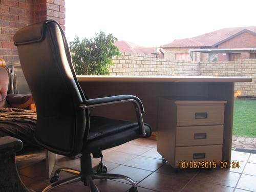Office Desk plus Drawers and Chair