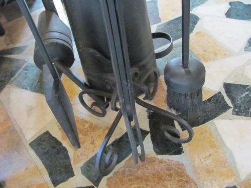 Fire Place Utensils, Large Coal Scoop, Small coal scoop