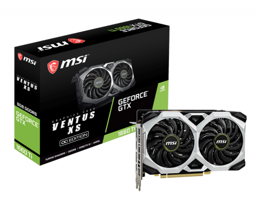 MSI GeForce GTX 1660 Ti VENTUS XS 6G OC