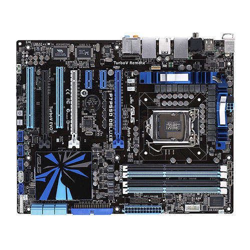 ASUS P7P55D DELUXE LGA1156 SLI & CROSS Fire Ready with TURBO Remote !!!!