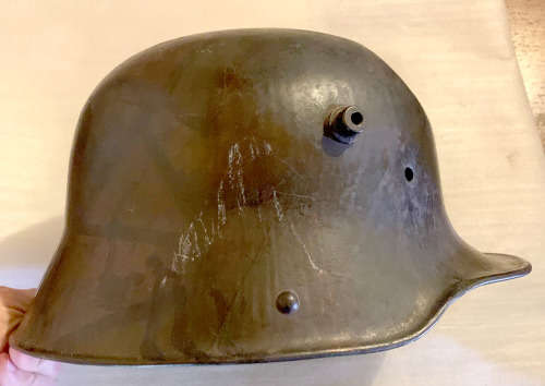German helmet
