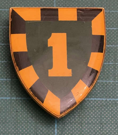 1 SAI shoulder flash - printed type