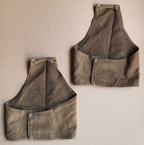 Corporal Rank with 3 green Mech Infantry section leader stripes