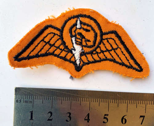HS181 - SA Railways Task Force Operator embroidered cloth wing