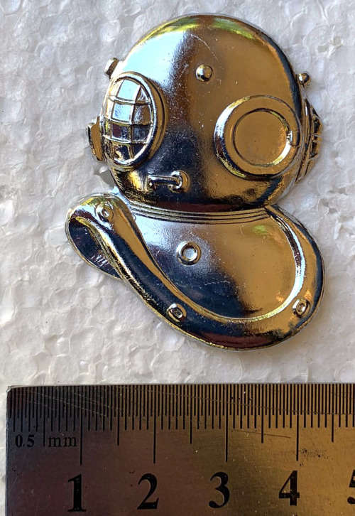 HS190 - SA Army Diver badge - Silver/Chrome
