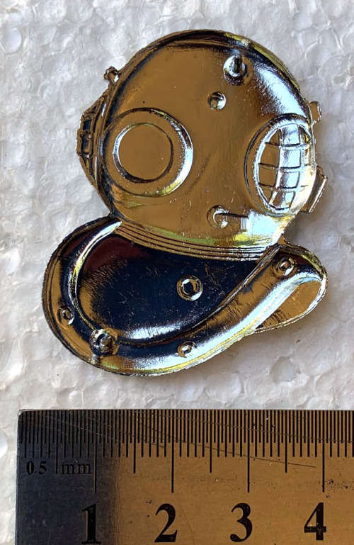 HS190 - SA Army Diver badge - Silver/Chrome