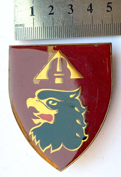 HS149 - 44 Para Bdge metal flash Anti-Air section - left facing (oxidation on maroon)