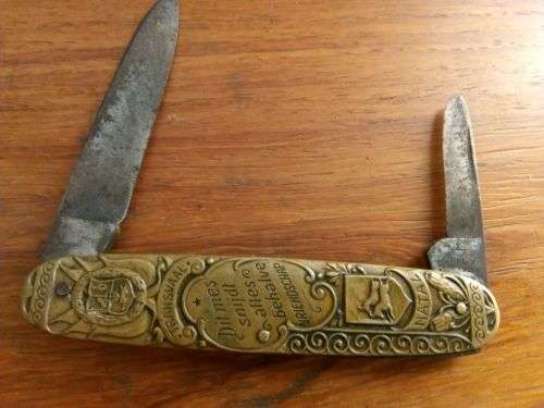Genl Hertzog knife - One of a kind - Extremely rare Not anywhere on Internet