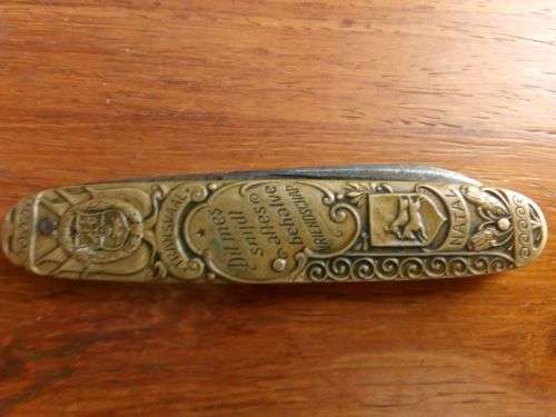 Genl Hertzog knife - One of a kind - Extremely rare Not anywhere on Internet